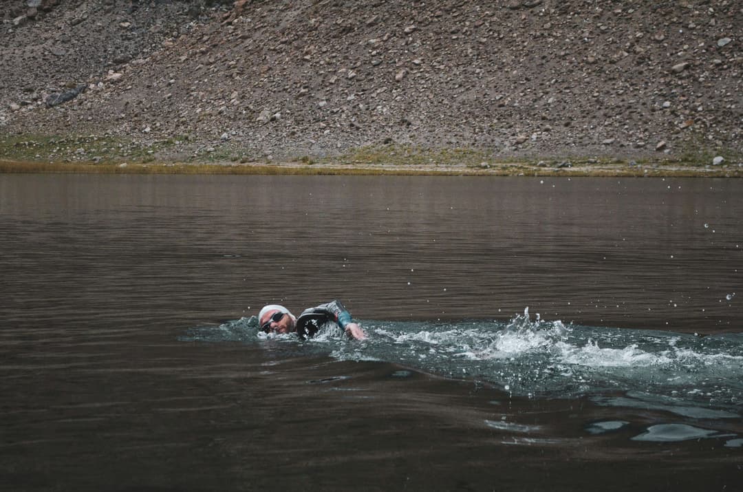 Swimming in Borith Lake