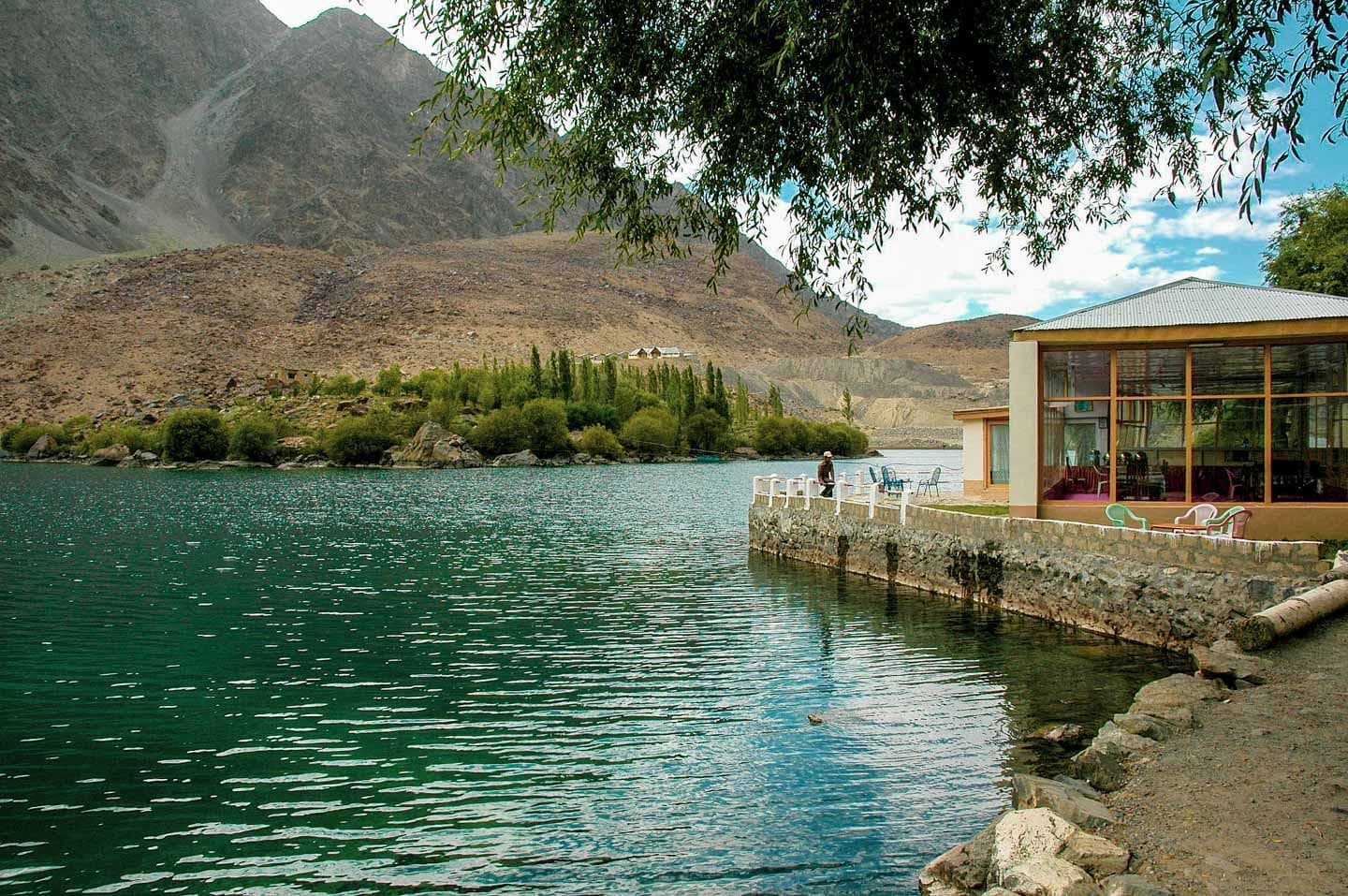 Stay and Dine near Satpara Lake.