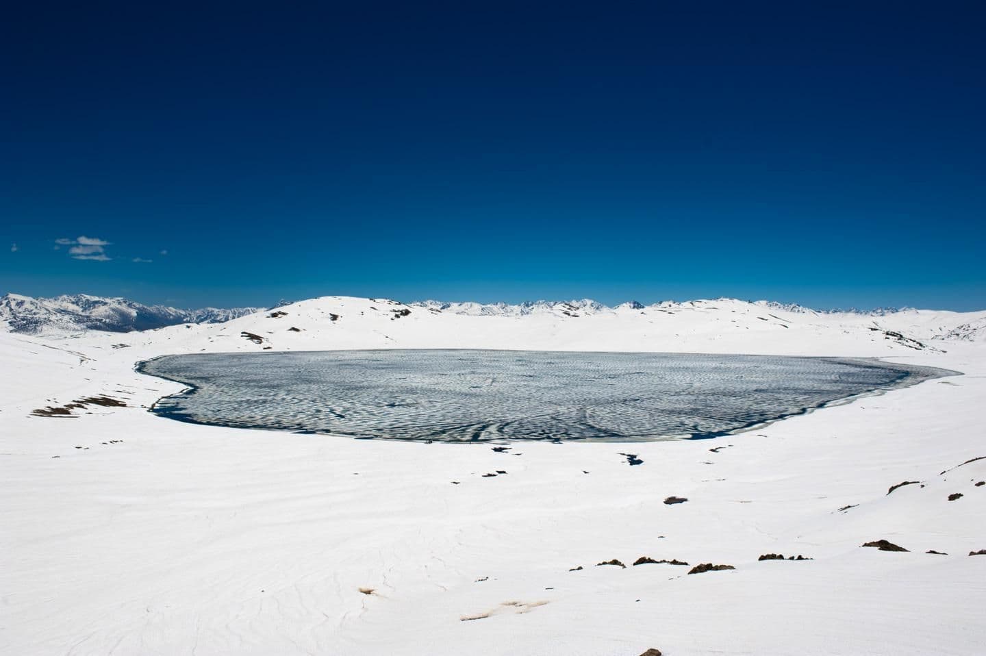 During Winters Sheosar Lake