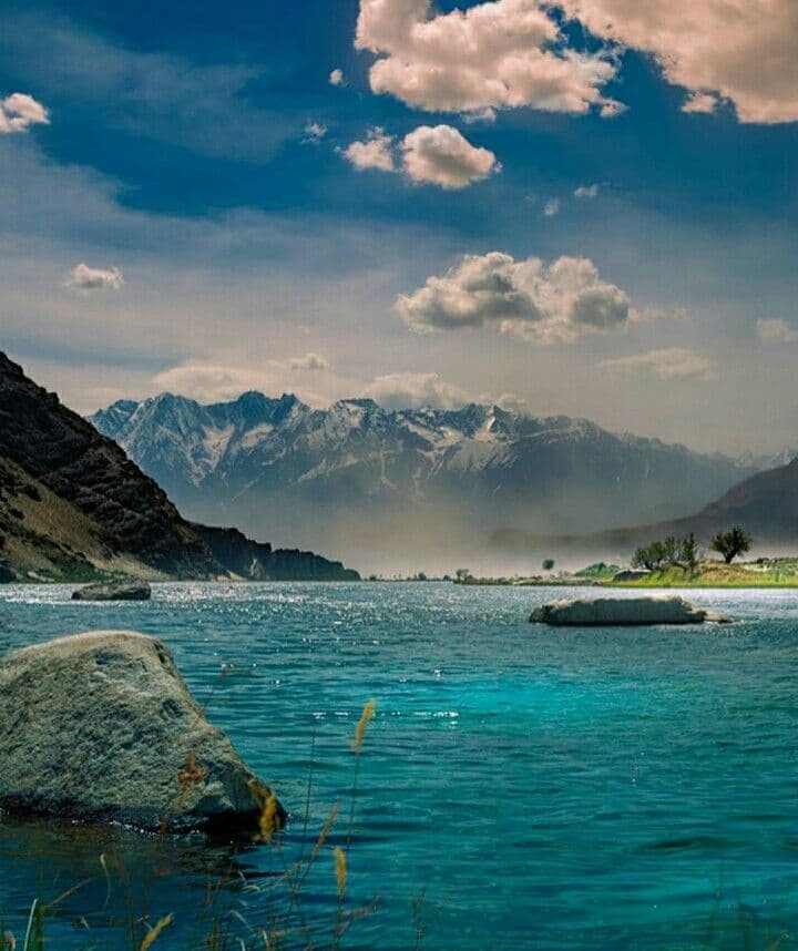 Stunning View of Blind Lake Skardu