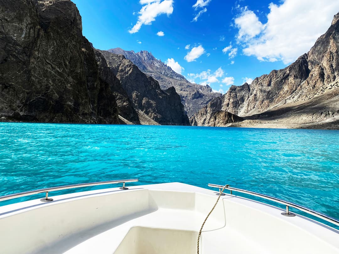 View of Attabad Lake