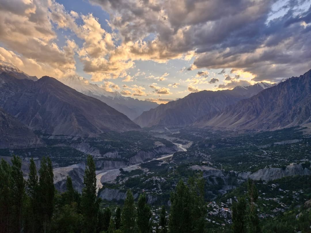 Hunza valley view